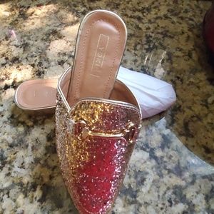 Rose Gold loafer